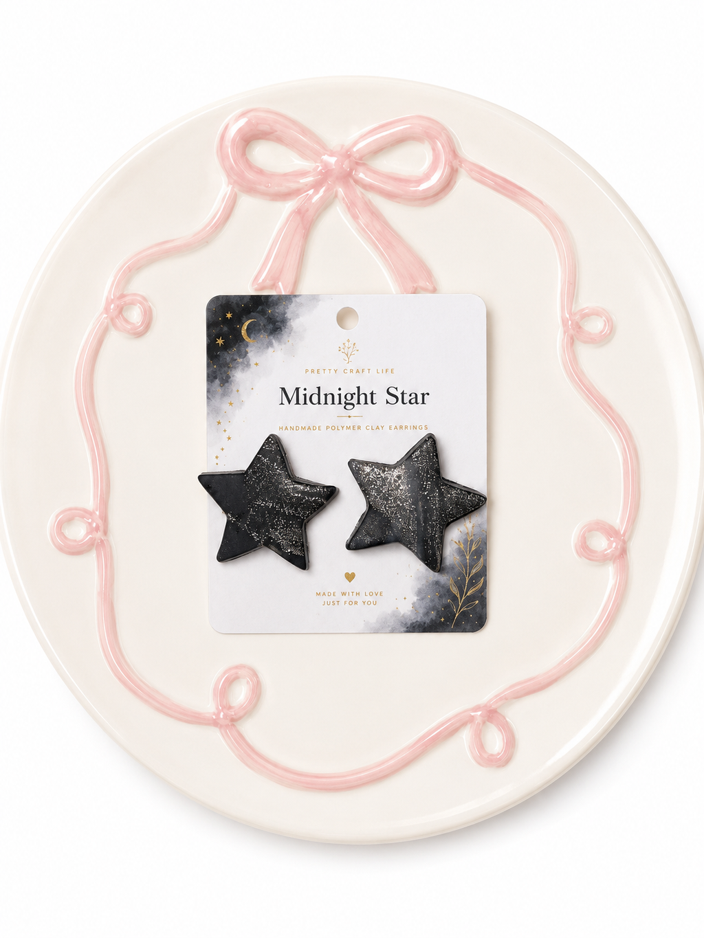 Midnight Stardust Studs ✨
