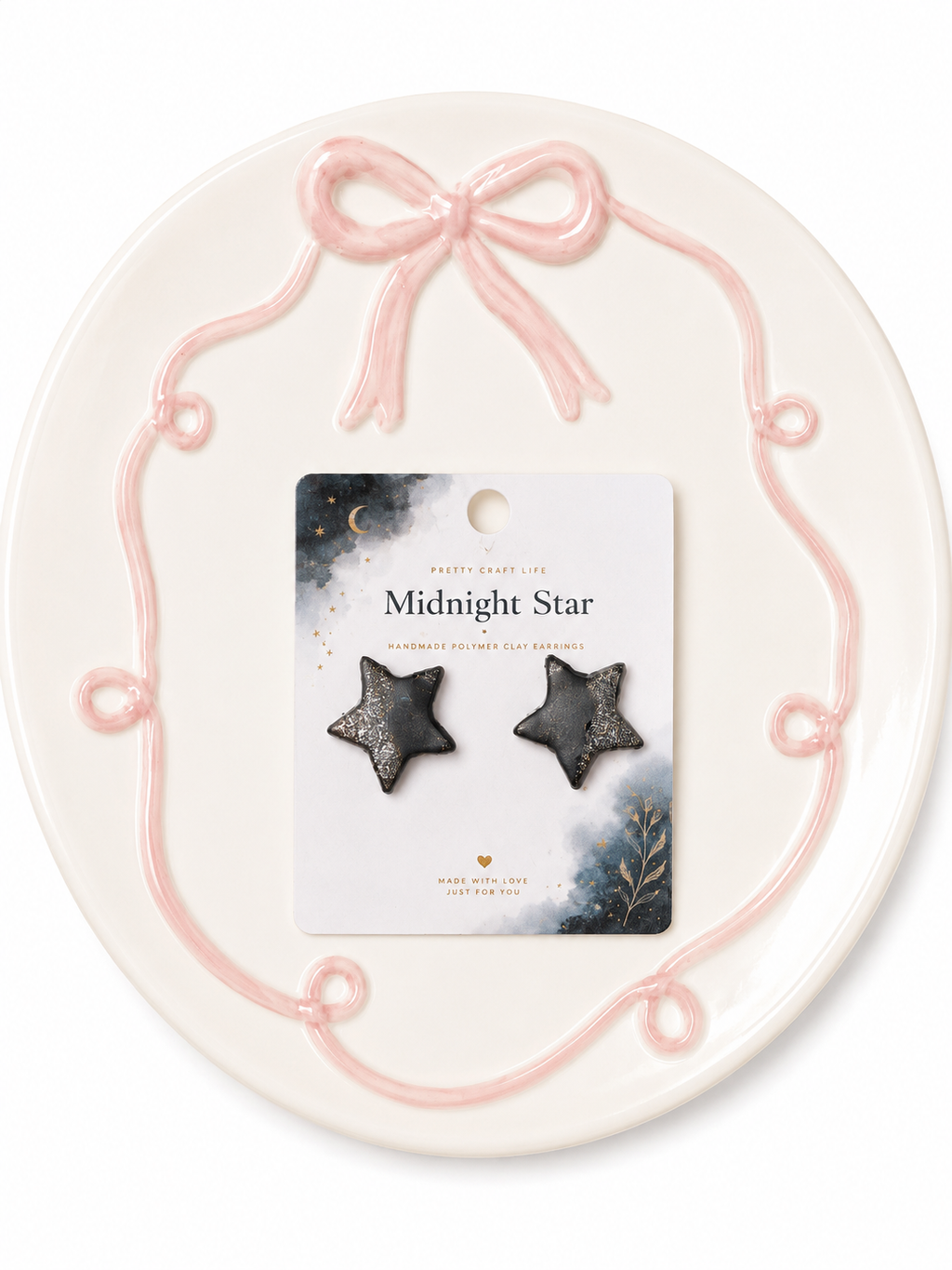 Midnight Stardust Studs ✨