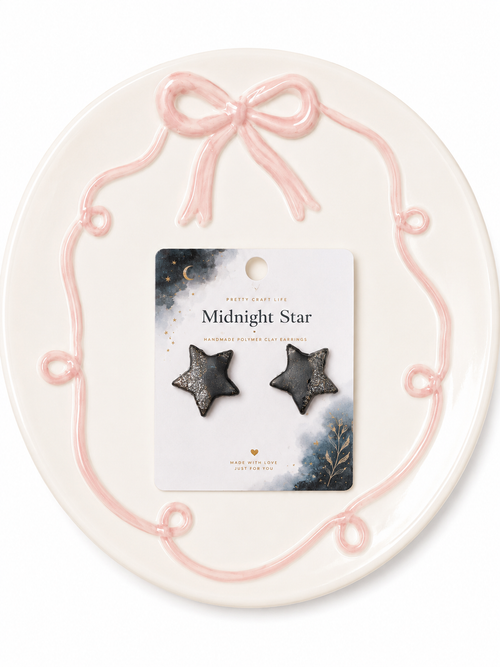 Midnight Stardust Studs ✨